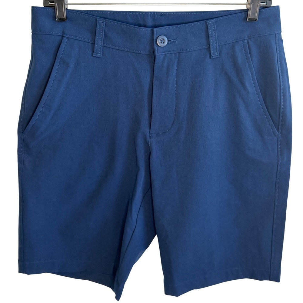 Under Armour Men's Performance Golf Shorts Academy Blue Navy 1350071-408 Size 30